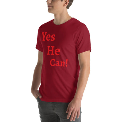 Yes He Can! Unisex t-shirt - B&R African Styles