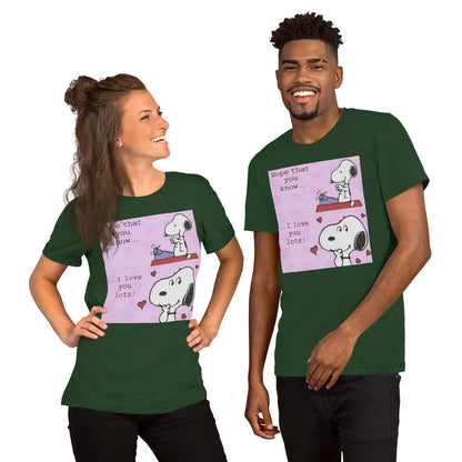 Hope you know that I love you a lot Unisex t-shirt - B&R African Styles