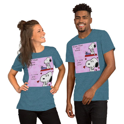 Hope you know that I love you a lot Unisex t-shirt - B&R African Styles