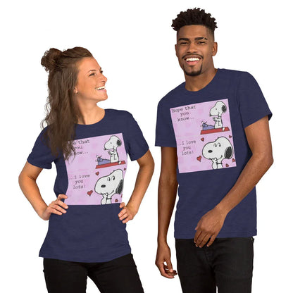 Hope you know that I love you a lot Unisex t-shirt - B&R African Styles