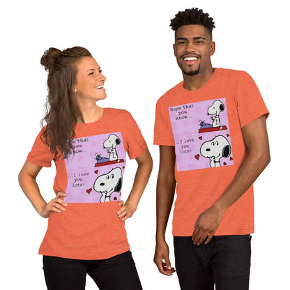 Hope you know that I love you a lot Unisex t-shirt - B&R African Styles