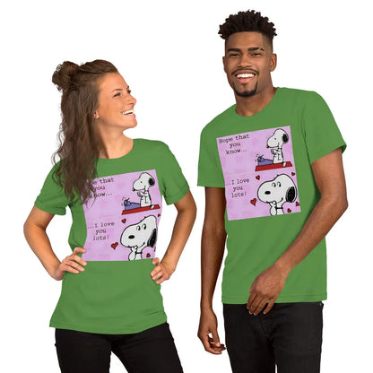 Hope you know that I love you a lot Unisex t-shirt - B&R African Styles