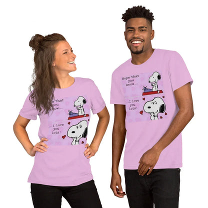 Hope you know that I love you a lot Unisex t-shirt - B&R African Styles