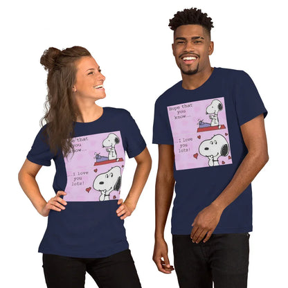 Hope you know that I love you a lot Unisex t-shirt - B&R African Styles