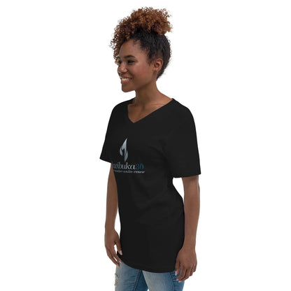 Kwibuka 30 - Unisex Short Sleeve V-Neck T-Shirt - B&R African Styles