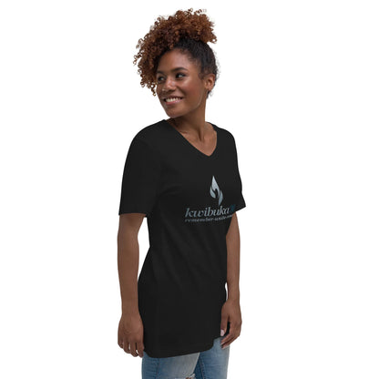 Kwibuka 30 - Unisex Short Sleeve V-Neck T-Shirt - B&R African Styles