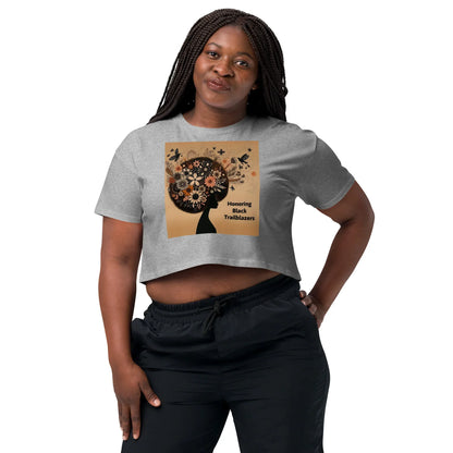 Trailblazers Tribute Women’s crop top - B&R African Styles
