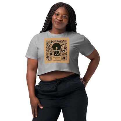Trailblazers Tribute Women’s crop top - B&R African Styles