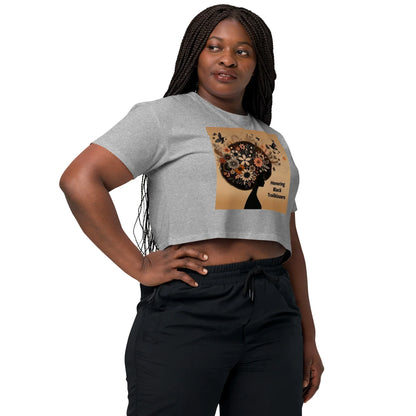 Trailblazers Tribute Women’s crop top - B&R African Styles
