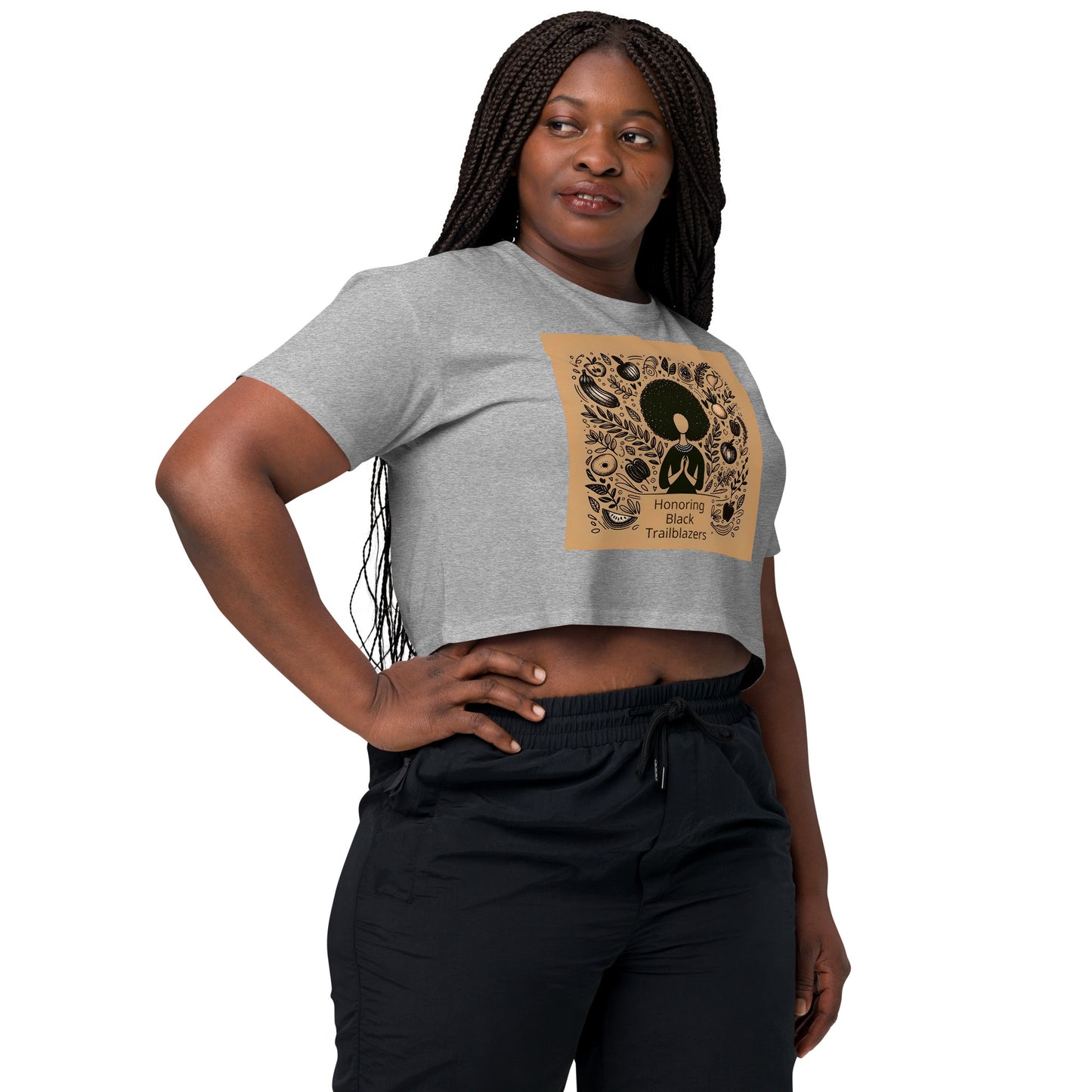 Trailblazers Tribute Women’s crop top