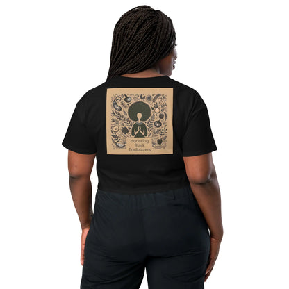 Trailblazers Tribute Women’s crop top - B&R African Styles