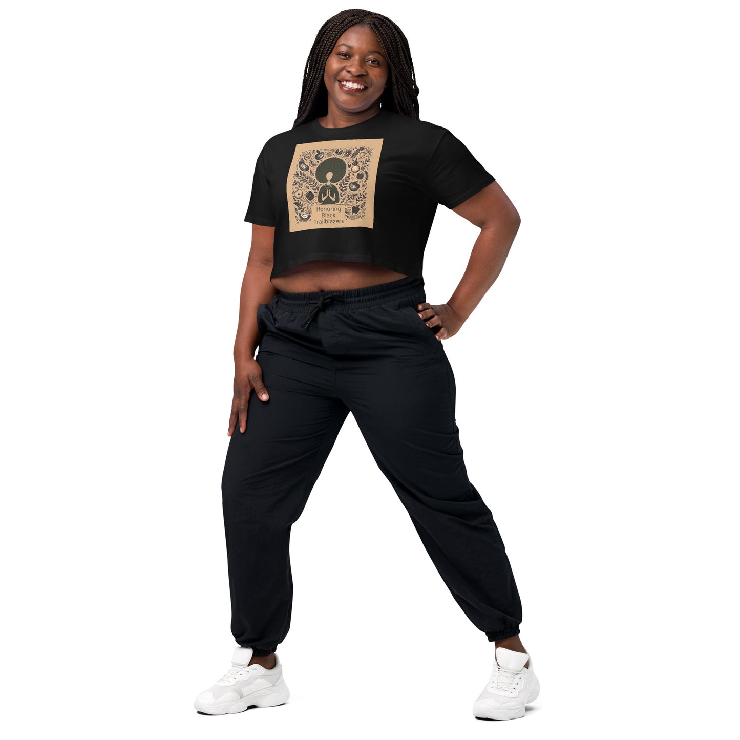 Trailblazers Tribute Women’s crop top