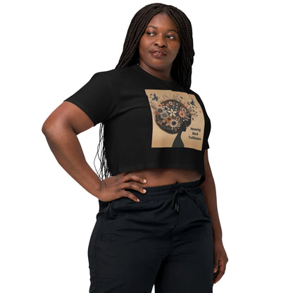 Trailblazers Tribute Women’s crop top - B&R African Styles