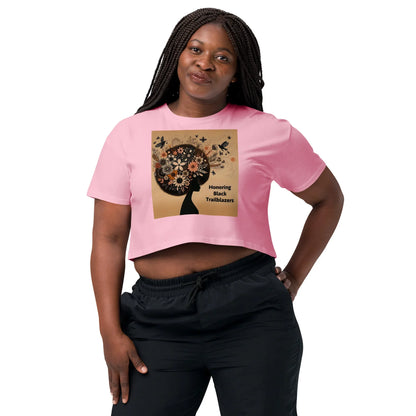 Trailblazers Tribute Women’s crop top - B&R African Styles