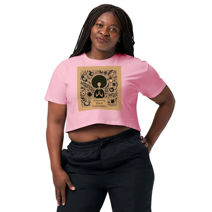 Trailblazers Tribute Women’s crop top - B&R African Styles