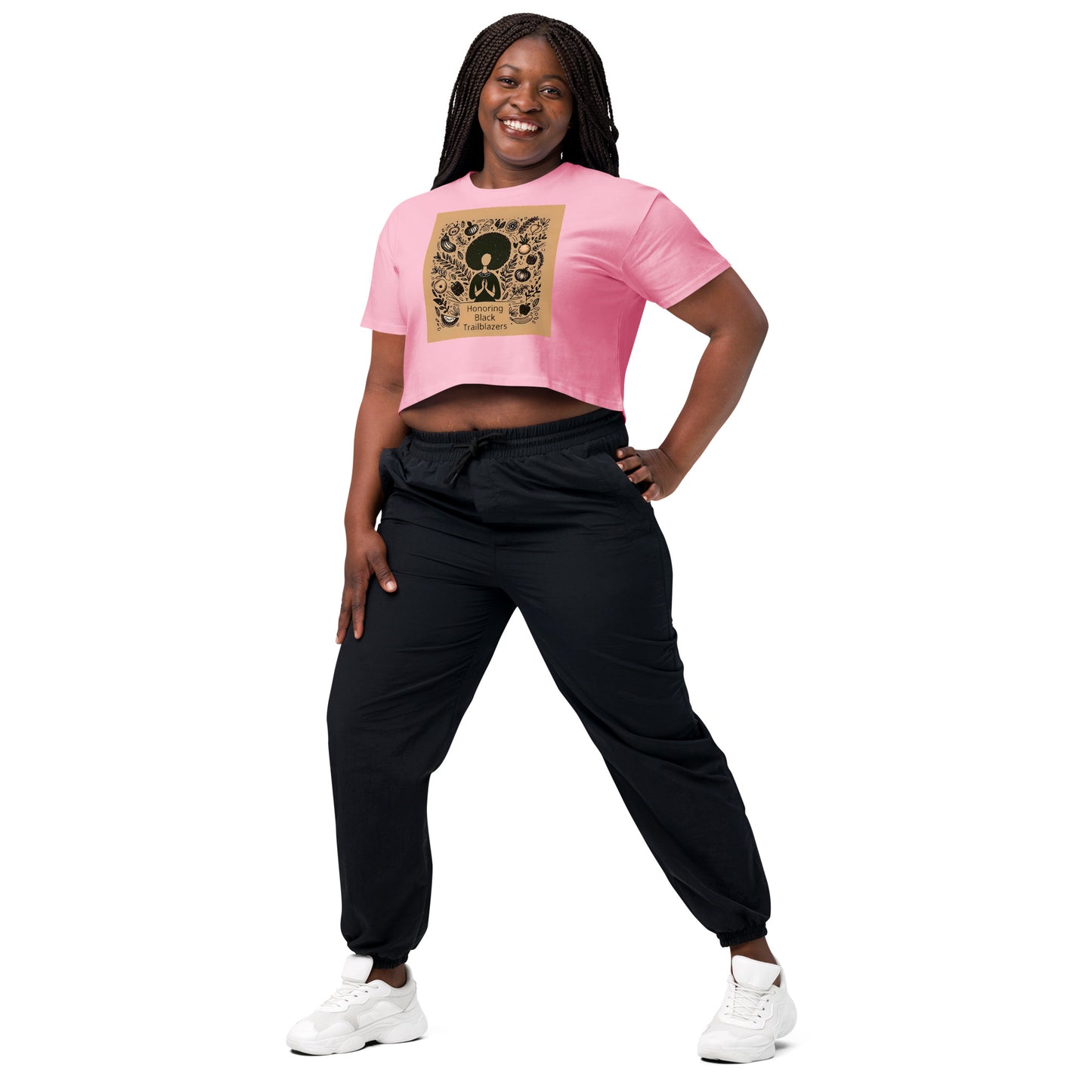 Trailblazers Tribute Women’s crop top