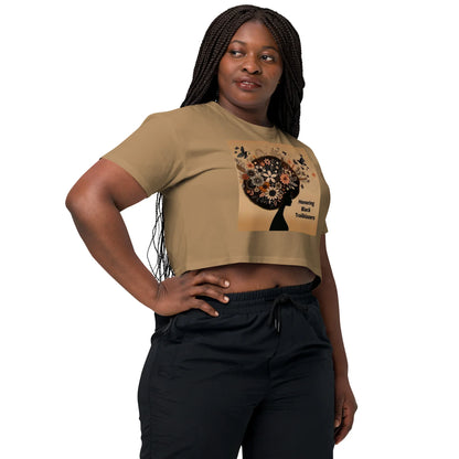 Trailblazers Tribute Women’s crop top - B&R African Styles