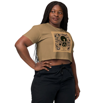 Trailblazers Tribute Women’s crop top - B&R African Styles