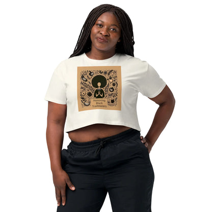 Trailblazers Tribute Women’s crop top - B&R African Styles