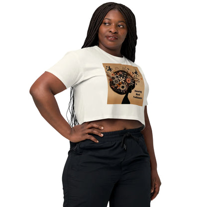 Trailblazers Tribute Women’s crop top - B&R African Styles