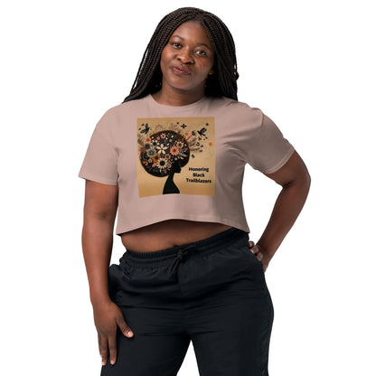 Trailblazers Tribute Women’s crop top - B&R African Styles