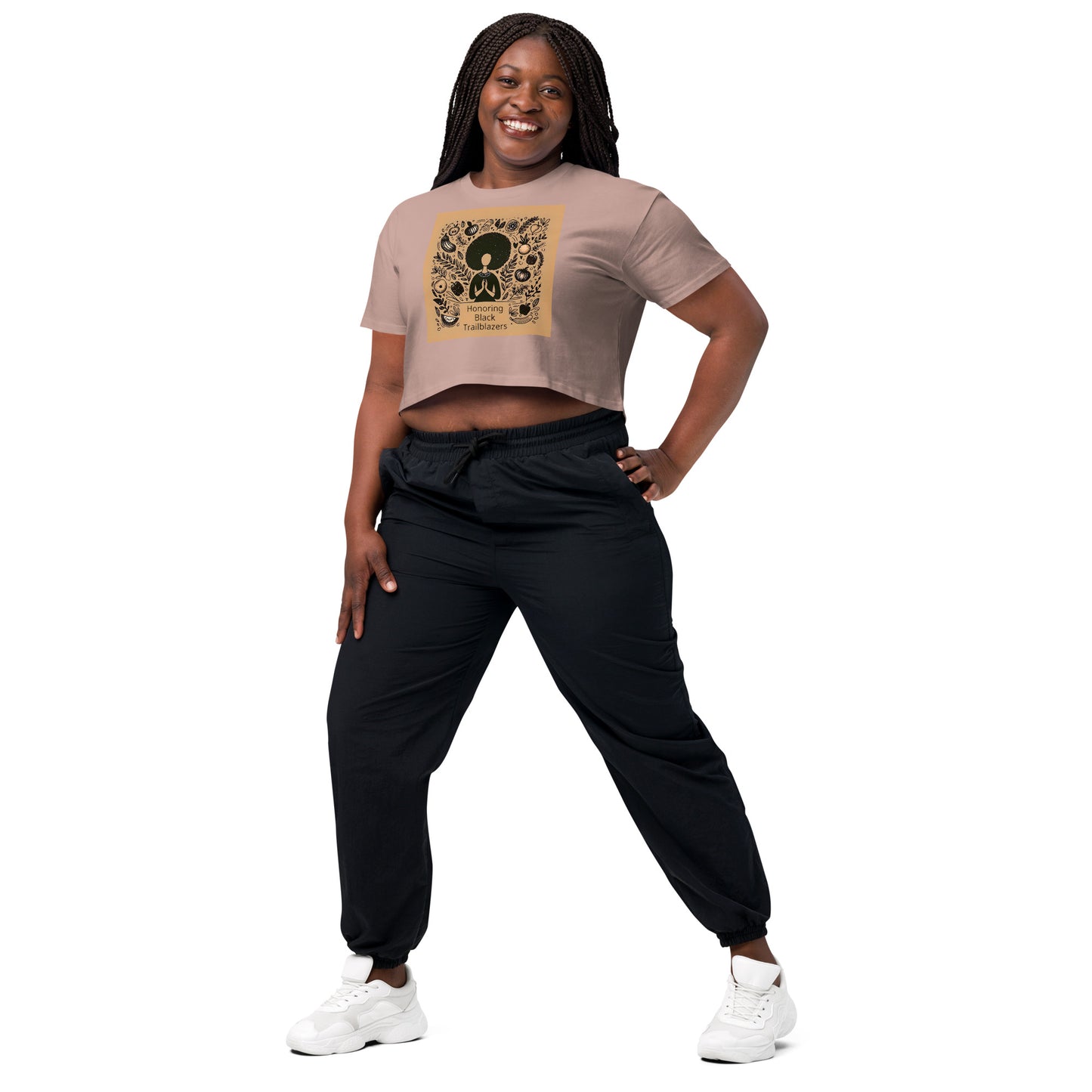 Trailblazers Tribute Women’s crop top