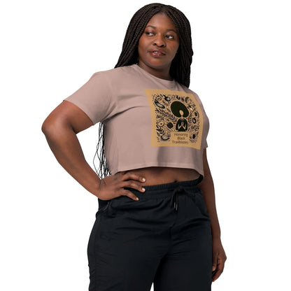Trailblazers Tribute Women’s crop top - B&R African Styles