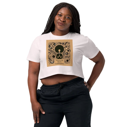 Trailblazers Tribute Women’s crop top - B&R African Styles
