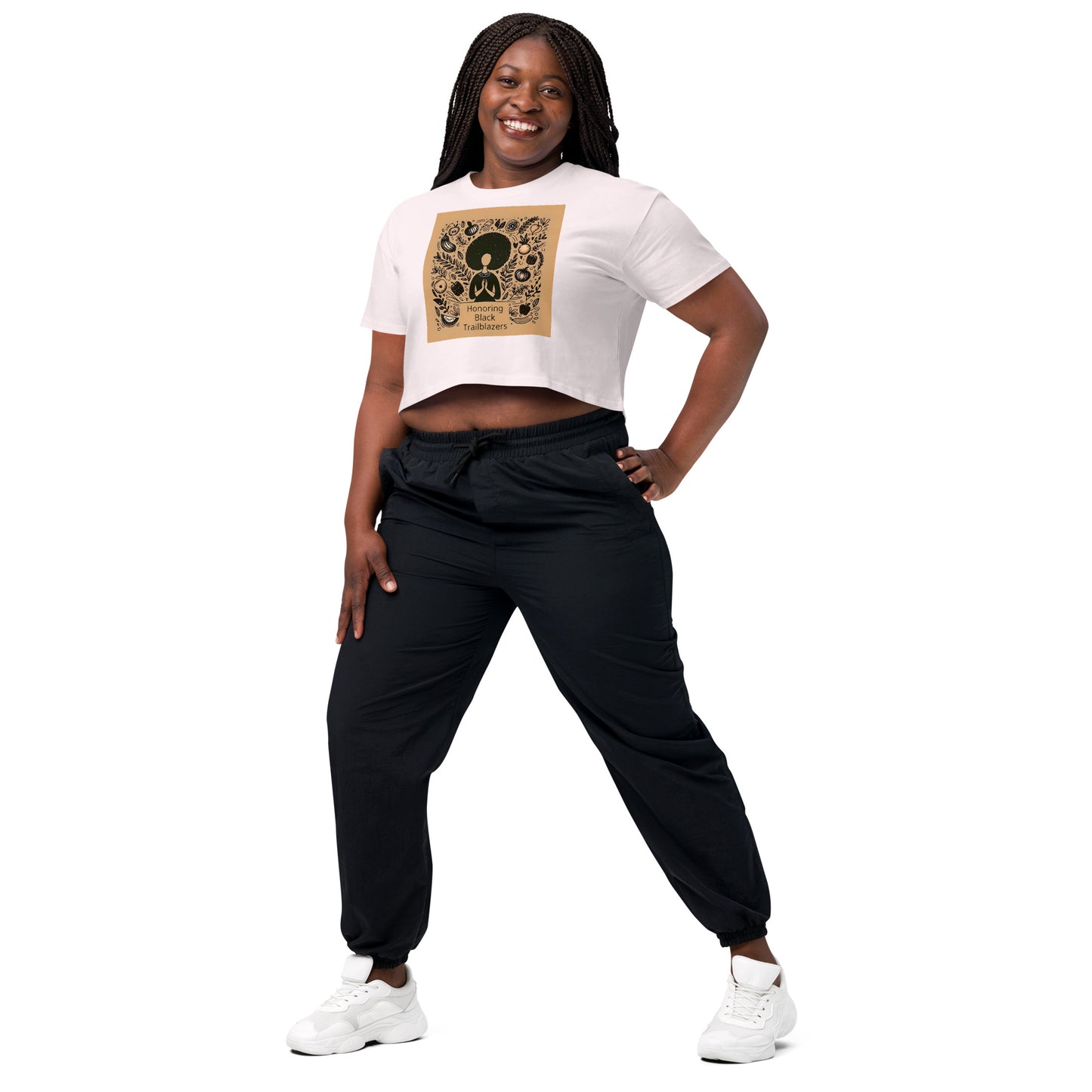 Trailblazers Tribute Women’s crop top