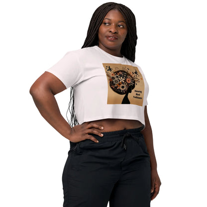 Trailblazers Tribute Women’s crop top - B&R African Styles