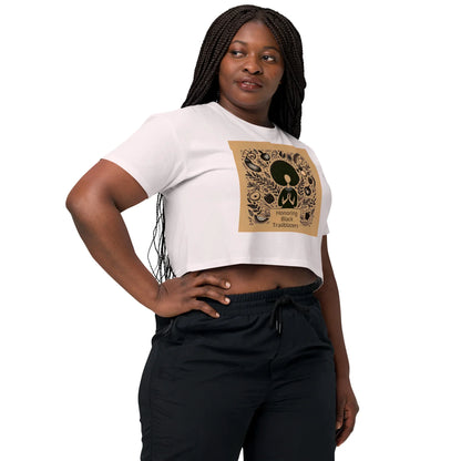 Trailblazers Tribute Women’s crop top - B&R African Styles