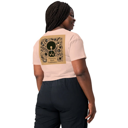 Trailblazers Tribute Women’s crop top - B&R African Styles