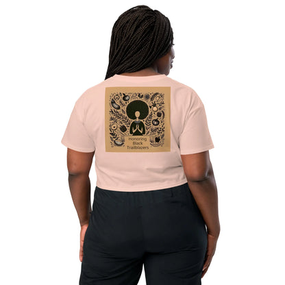 Trailblazers Tribute Women’s crop top - B&R African Styles