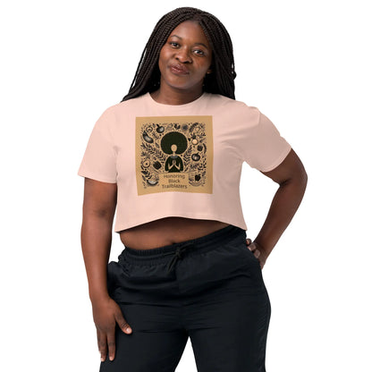 Trailblazers Tribute Women’s crop top - B&R African Styles