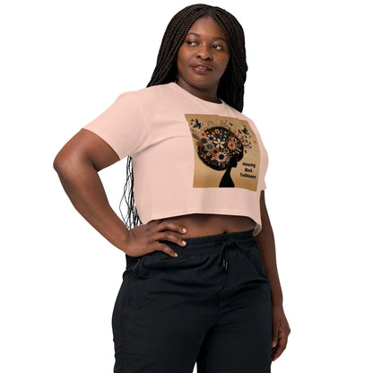 Trailblazers Tribute Women’s crop top - B&R African Styles