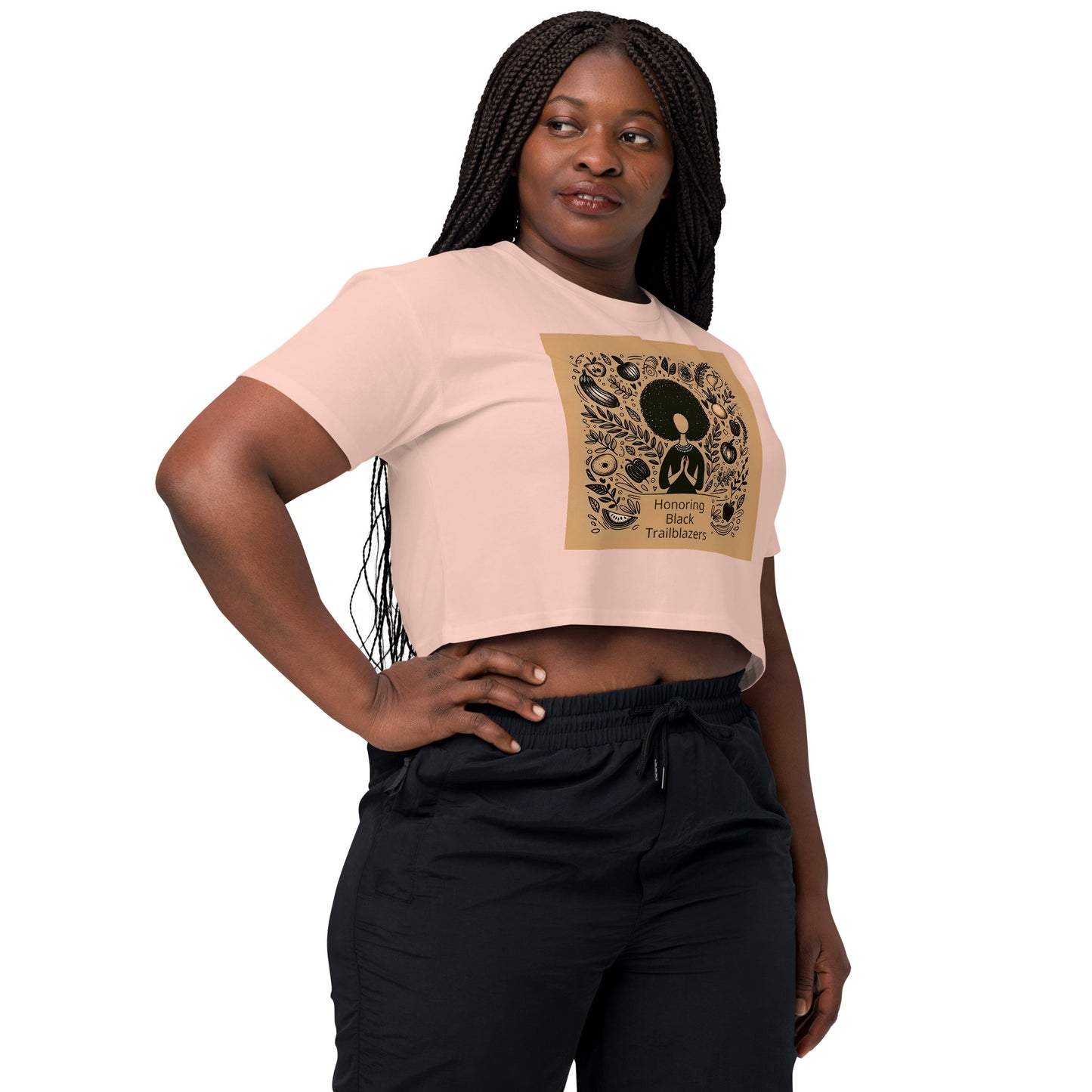 Trailblazers Tribute Women’s crop top