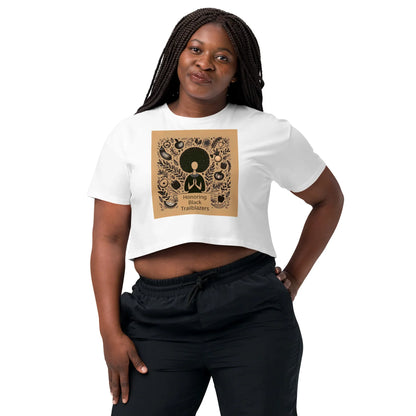 Trailblazers Tribute Women’s crop top - B&R African Styles