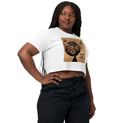 Trailblazers Tribute Women’s crop top - B&R African Styles