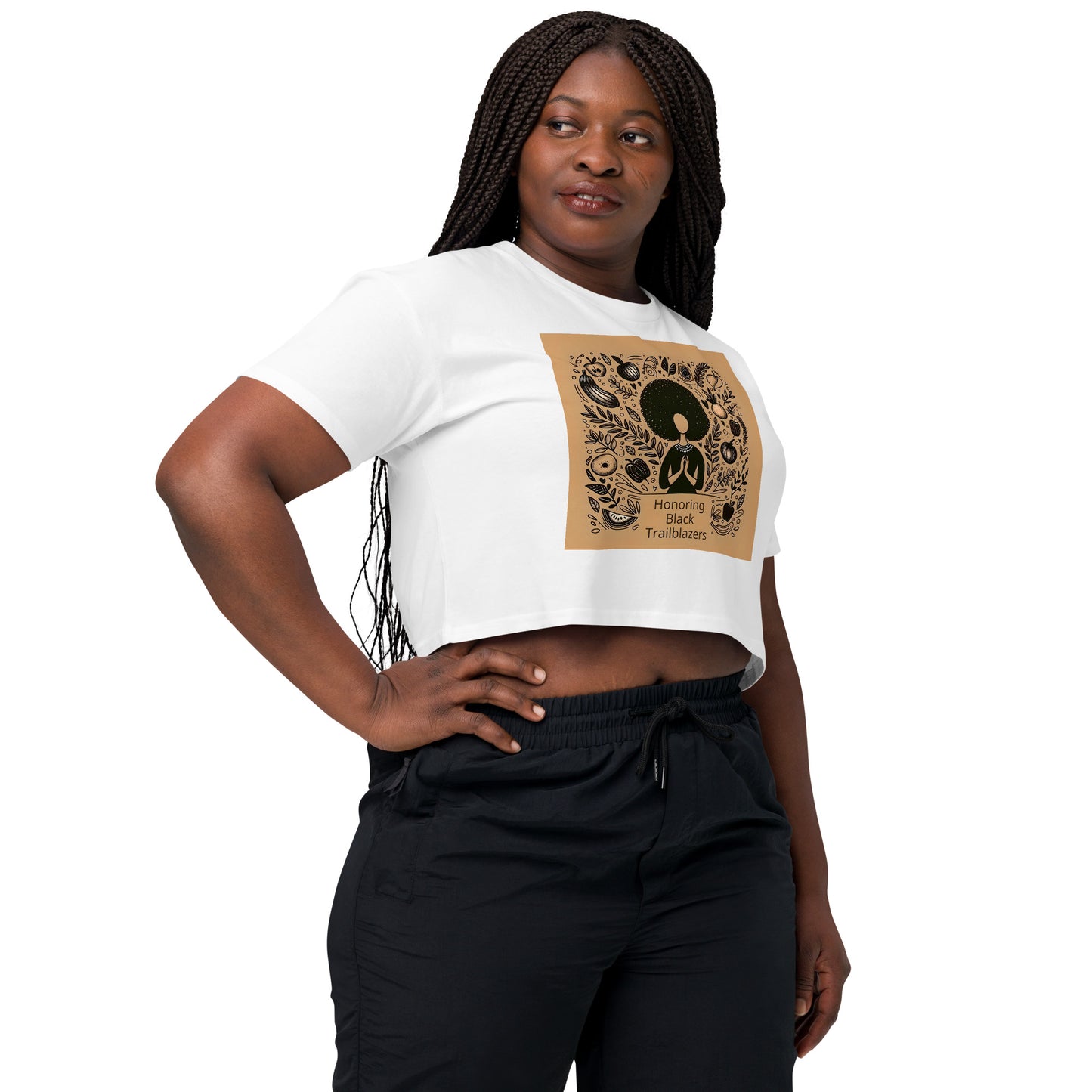 Trailblazers Tribute Women’s crop top