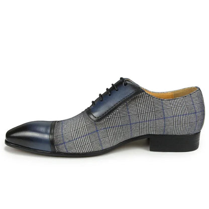 Genuine Leather Shoes None Woven Elegant Stylish Designer Shoes - B&R African Styles
