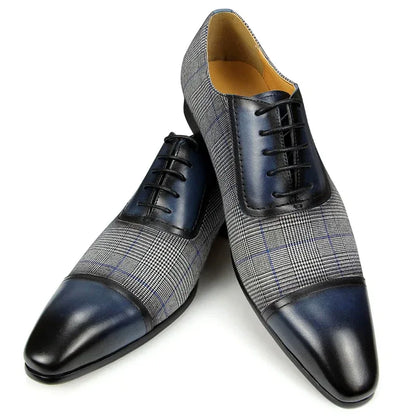 Genuine Leather Shoes None Woven Elegant Stylish Designer Shoes - B&R African Styles
