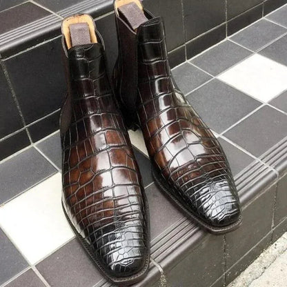 Pointed Chelsea Boots - B&R African Styles