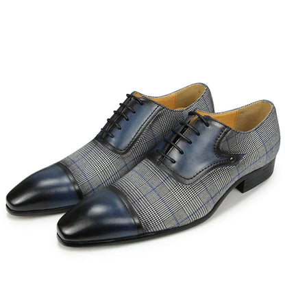 Genuine Leather Shoes None Woven Elegant Stylish Designer Shoes - B&R African Styles