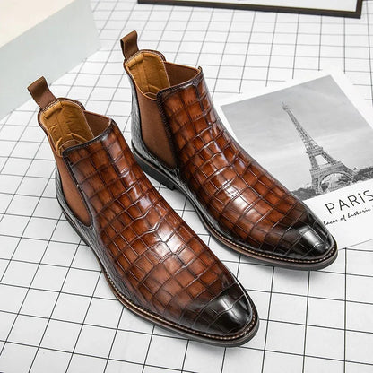 Pointed Chelsea Boots - B&R African Styles