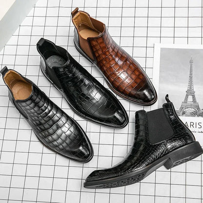 Pointed Chelsea Boots - B&R African Styles