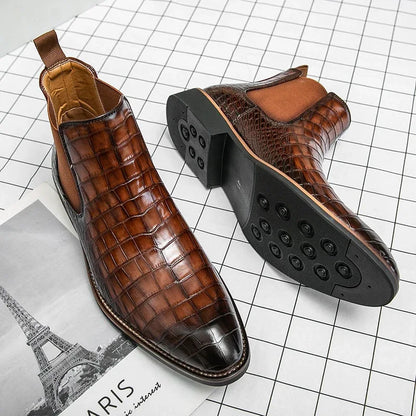 Pointed Chelsea Boots - B&R African Styles
