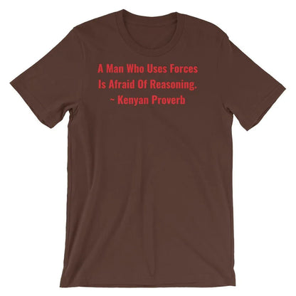 A Man Who uses Forces - Short-Sleeve Unisex T-Shirt - B&R African Styles