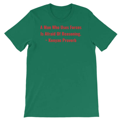 A Man Who uses Forces - Short-Sleeve Unisex T-Shirt - B&R African Styles