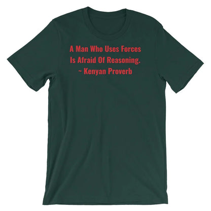 A Man Who uses Forces - Short-Sleeve Unisex T-Shirt - B&R African Styles