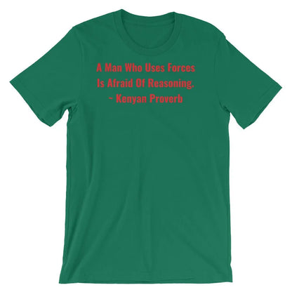 A Man Who uses Forces - Short-Sleeve Unisex T-Shirt - B&R African Styles